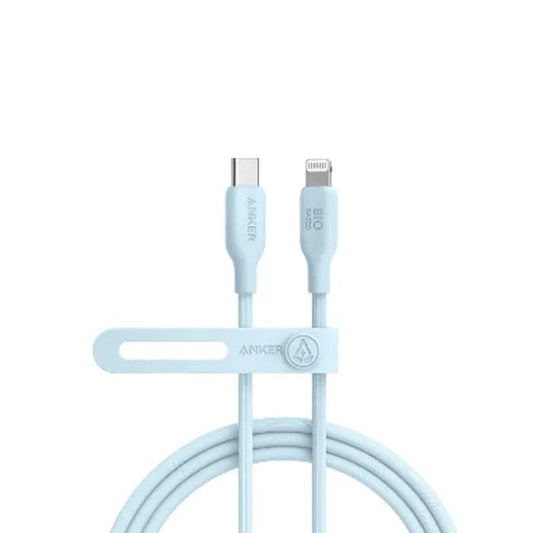 ANKER 542 USB-C TO LIGHTNING CABLE (BIO-BASED) (1.8M/6FT) - BLUE