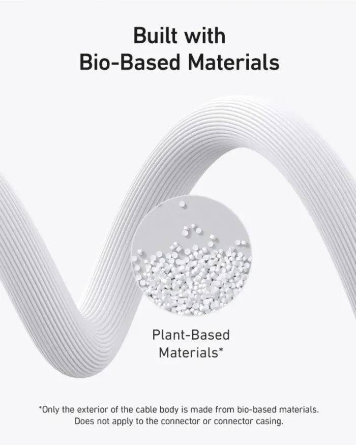ANKER 542 USB-type C TO LIGHTNING CABLE (BIO-BASED 6FT) - WHITE