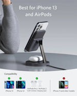 ANKER 633 MAGNETIC WIRELESS CHARGER (MAGGO) 5K - BLACK - TQ STORE