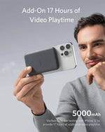 ANKER 633 MAGNETIC WIRELESS CHARGER (MAGGO) 5K - BLACK - TQ STORE