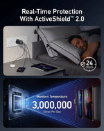 ANKER 737 GANPRIME 120W  CHARGER - BLACK - TQ STORE