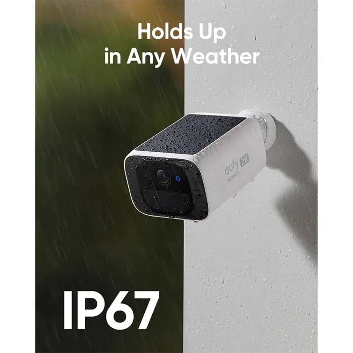 ANKER EUFY S220 SOLAR SOLOCAM 2K WIFI - WHITE - TQ STORE