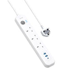 ANKER POWEREXTEND USB-C 6-IN-1 POWERSTRIP - WHITE - TQ STORE