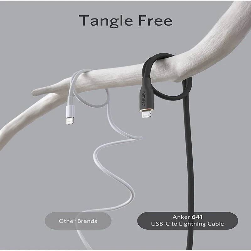 Anker PowerLine III Flow 641 USB Type-C to Lightning 3ft Cable - TQ STORE