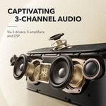 ANKER SOUNDCORE MOTION X600 PORTABLE BLUETOOTH SPEAKER WITH WIRELESS HI-RES SPATIAL AUDIO - BLACK - TQ STORE