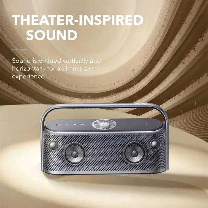 ANKER SOUNDCORE MOTION X600 PORTABLE BLUETOOTH SPEAKER WITH WIRELESS HI-RES SPATIAL AUDIO - BLACK - TQ STORE