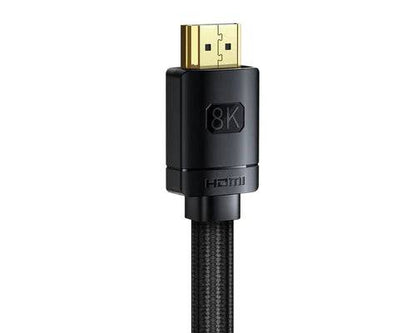 BASEUS HIGH DEFINITION SERIES HDMI 8K TO HDMI 8K ADAPTER CABLE 1 Meter