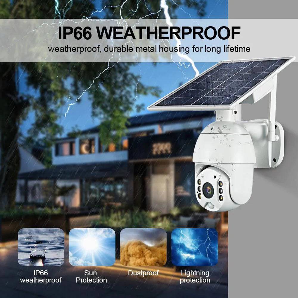 CRONY RBX-S10 Low power 4G solar camera 5mp 1080P. كاميرا مراقبة وانذار تعمل على الطاقة الشمسية من كروني - TQ STORE