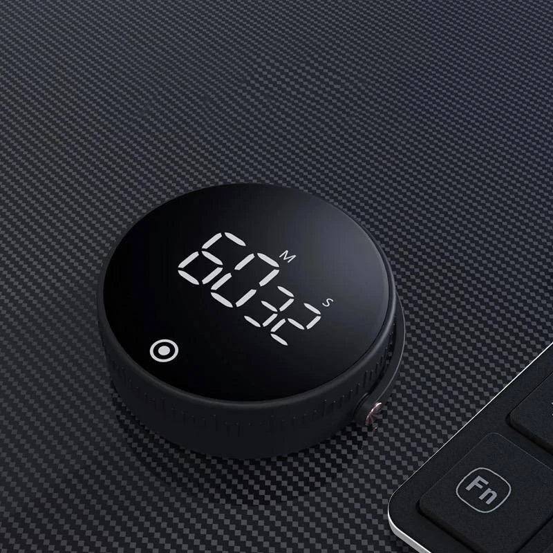 Digital Countdown Timer - Black