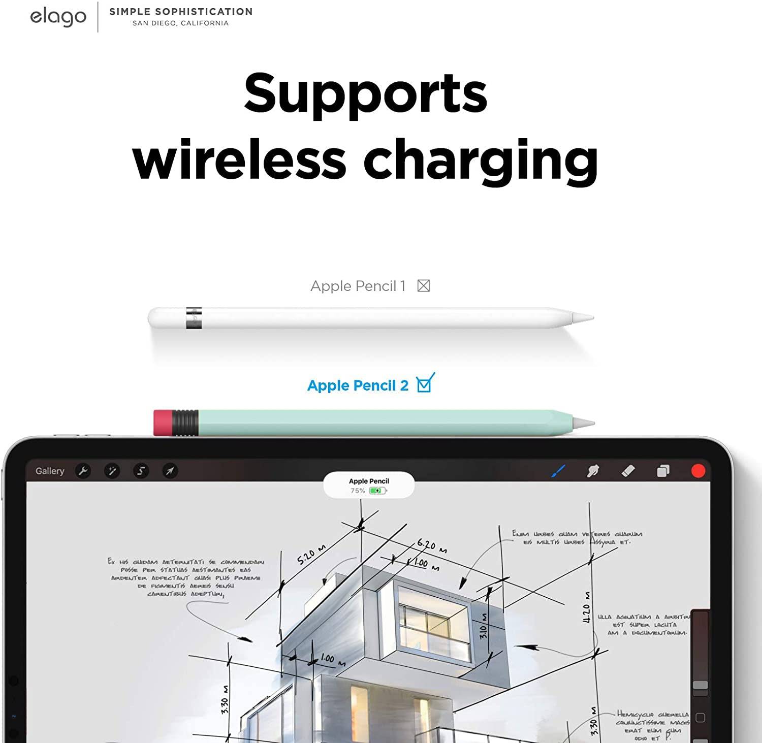 Elago Apple Pencil 2nd Gen Classic Case – Mint - TQ STORE