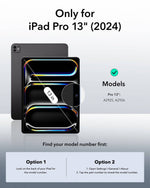 ESR IPAD PRO 13" 2024 Rebound Hybrid 360 Case - TQ STORE