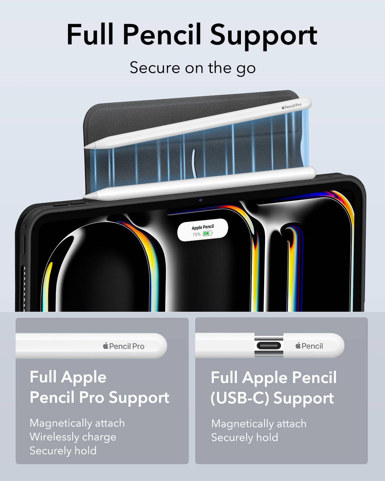 ESR IPAD PRO 13" 2024 Rebound Hybrid 360 Case - TQ STORE