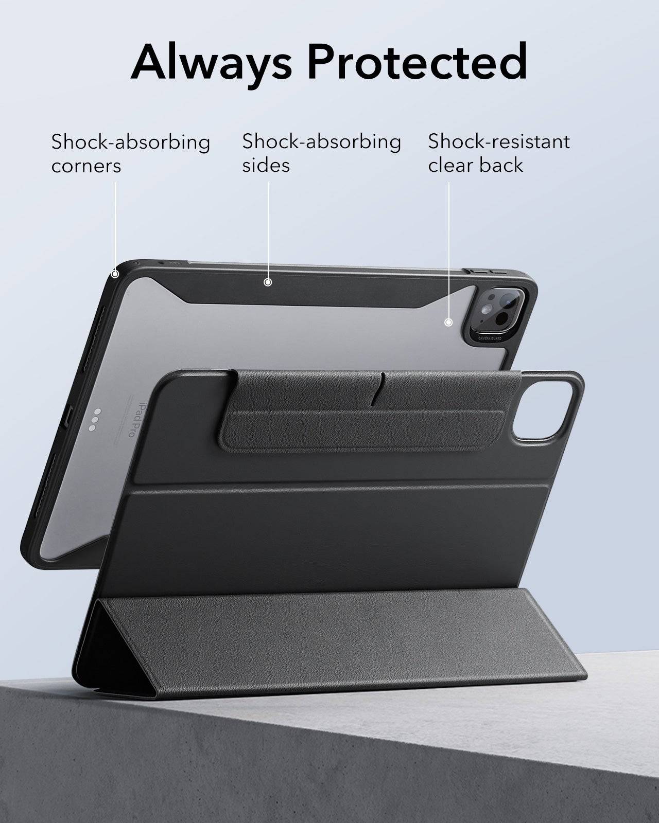 ESR IPAD PRO 13" 2024 Rebound Hybrid 360 Case - TQ STORE