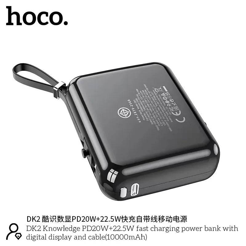 Hoco DK2 PD20W+22.5W Fast Charging Powerbank 10000mAh - TQ STORE