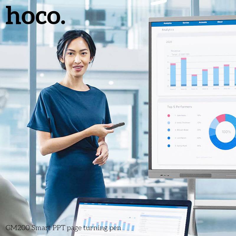 Hoco Laser Pointer GM200 Smart PPT Page Turning Pen - TQ STORE