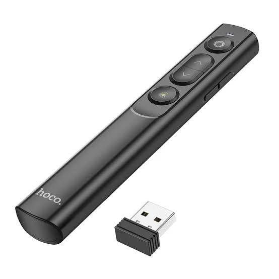 Hoco Laser Pointer GM201 Smart PPT Page Turning Pen Bluetooth Model - TQ STORE