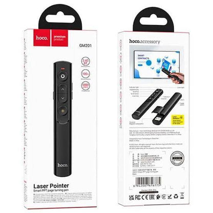 Hoco Laser Pointer GM201 Smart PPT Page Turning Pen Bluetooth Model