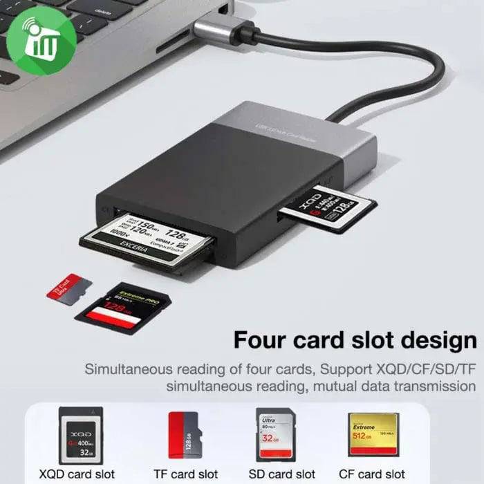 Onten 5215B 6 IN 1 USB 3.0 Multi-function Card Reader - TQ STORE