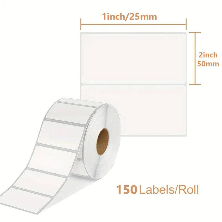 Phomemo Thermal Label 25mm*30mm*150Pcs - TQ STORE