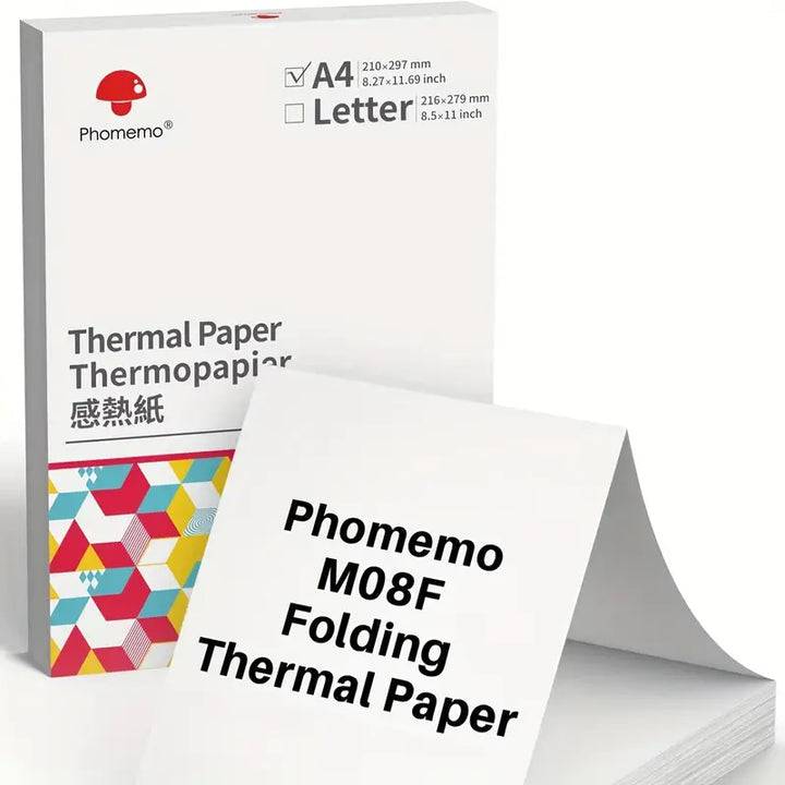 Phomemo Thermal Paper A4/ 200-Sheets - TQ STORE