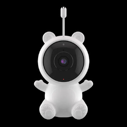 Powerology Wi-Fi Baby Camera 1080P Full HD Monitor Your Child in Real-Time, Motion, Temperature, Sound & Cry Detection Sensor, 100° Wide Angle, Two-Way Audio Talk