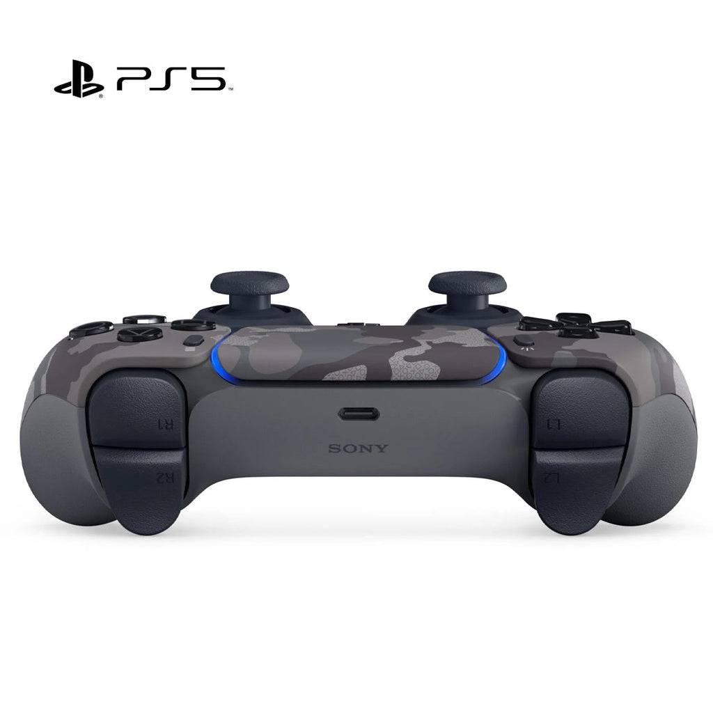 PS5 DualSense Wireless Controller - Grey Camo