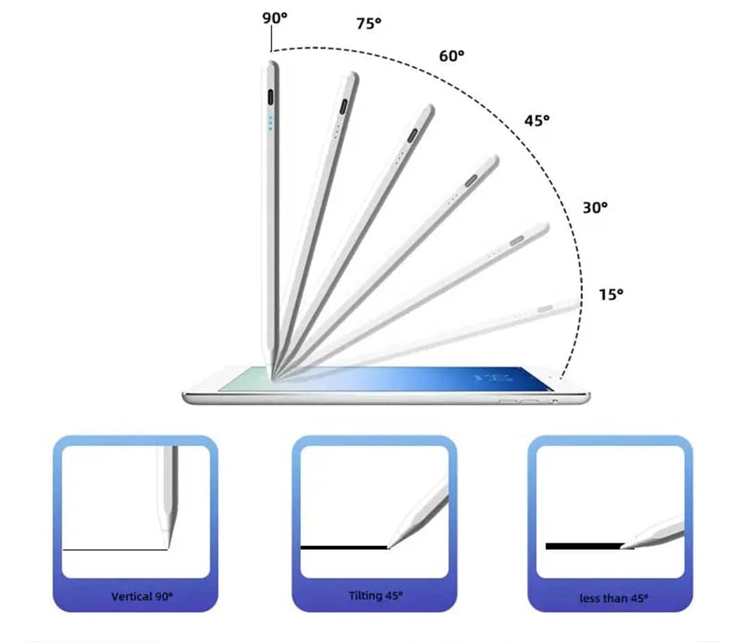 Wewe Active Pen for Apple iPad with 3 Replaceable Additional Tips