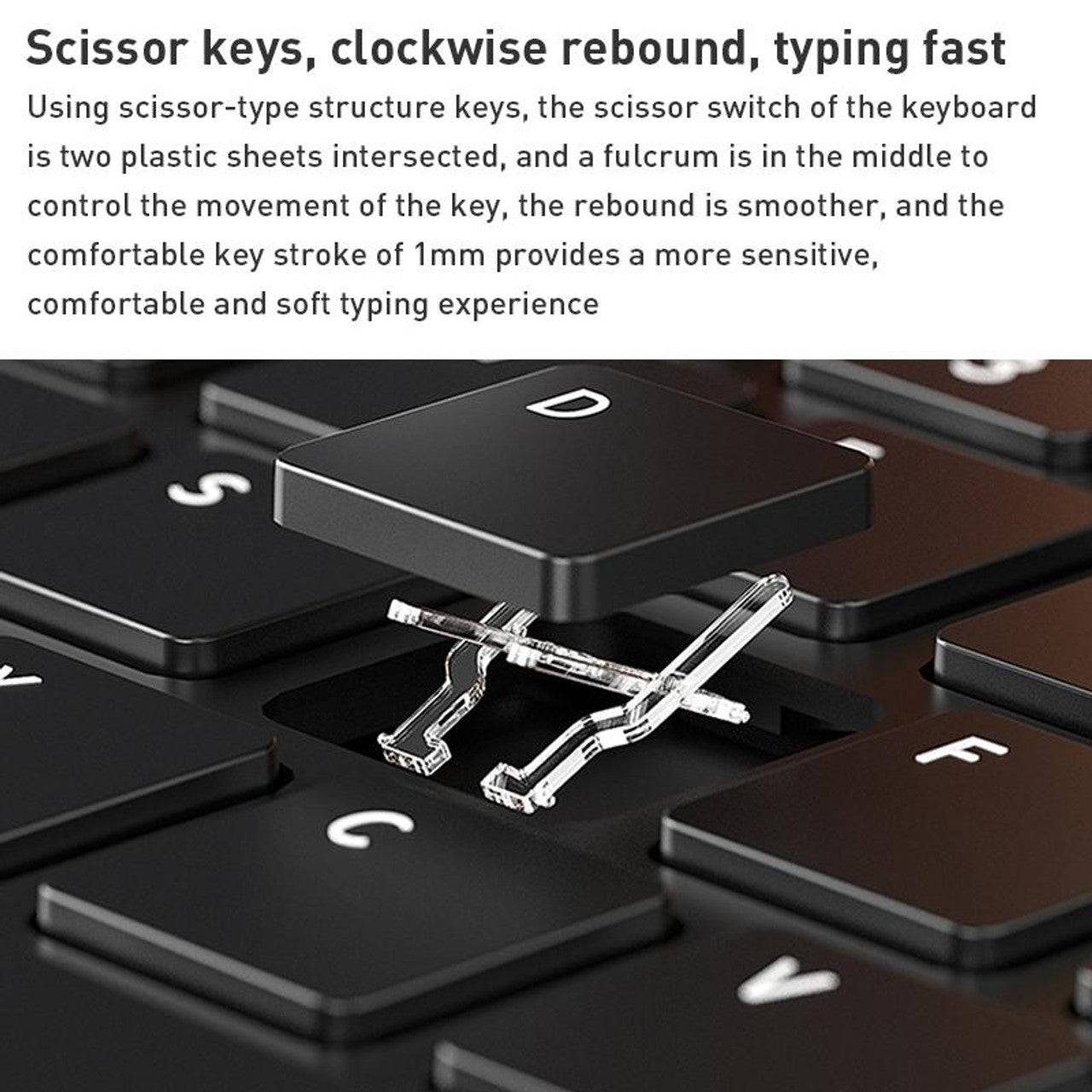 WiWU Skin Feel Magnetic Detachable Keyboard Tablet Case(Black) For iPad Pro 11 inch 2024 (Arabic English) - TQ STORE