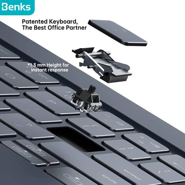 Benks Detachable Keyboard Case for iPad Pro 11 inch