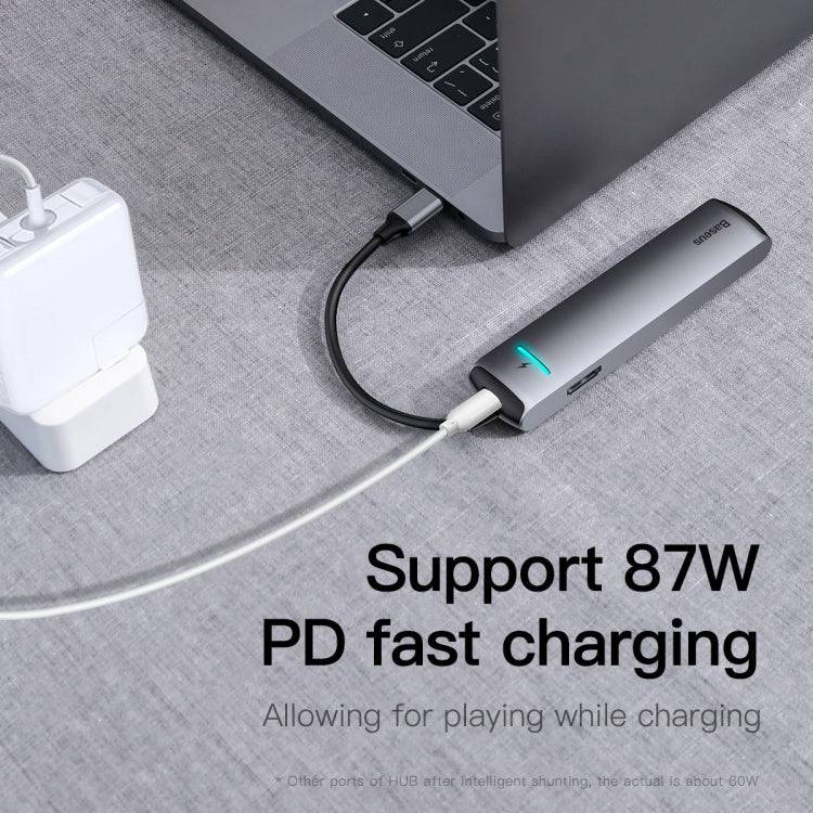 BASEUS 6 IN 1 SMART TYPE C HUB
