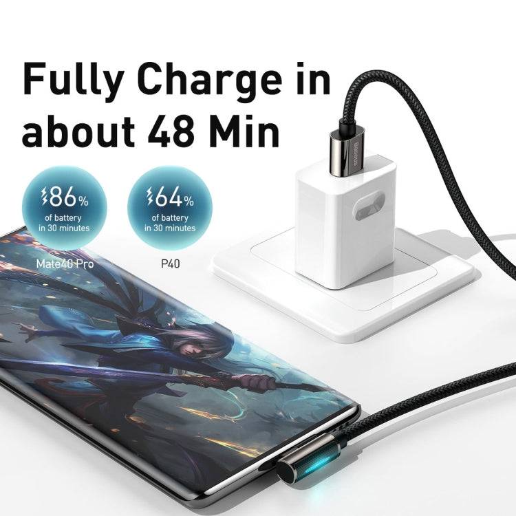 BASEUS LEGEND SERIES DATA CABLE USB TO TYPE C 66W 2MTR - TQ STORE