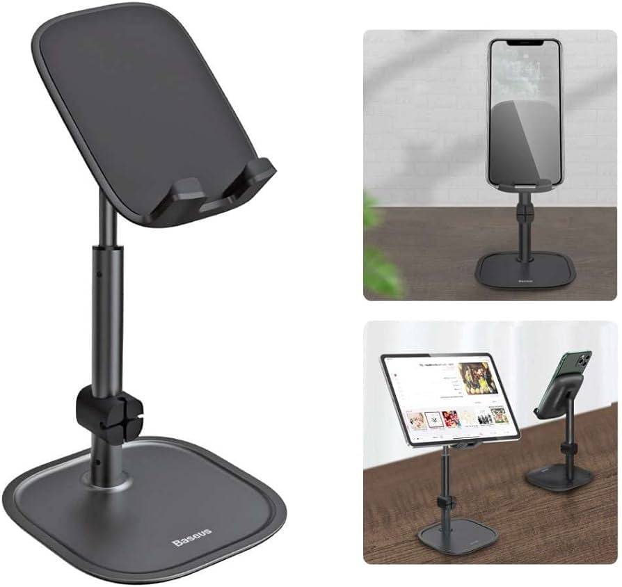 Baseus Literary Youth Desktop Bracket (Telescopic) Black - TQ STORE