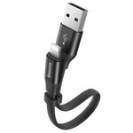 BASEUS NIMBLE COMPACT LIGHTNING CABLE CALMBJ-B01 - BLACK - TQ STORE