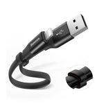 BASEUS NIMBLE COMPACT LIGHTNING CABLE CALMBJ-B01 - BLACK - TQ STORE