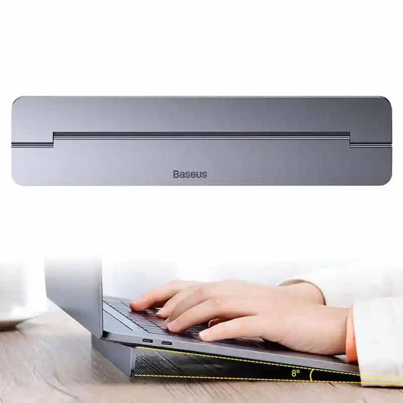 Baseus Papery Notebook Holder for PC, Macbook, iPad SUZC-0G – Dark Gray - TQ STORE