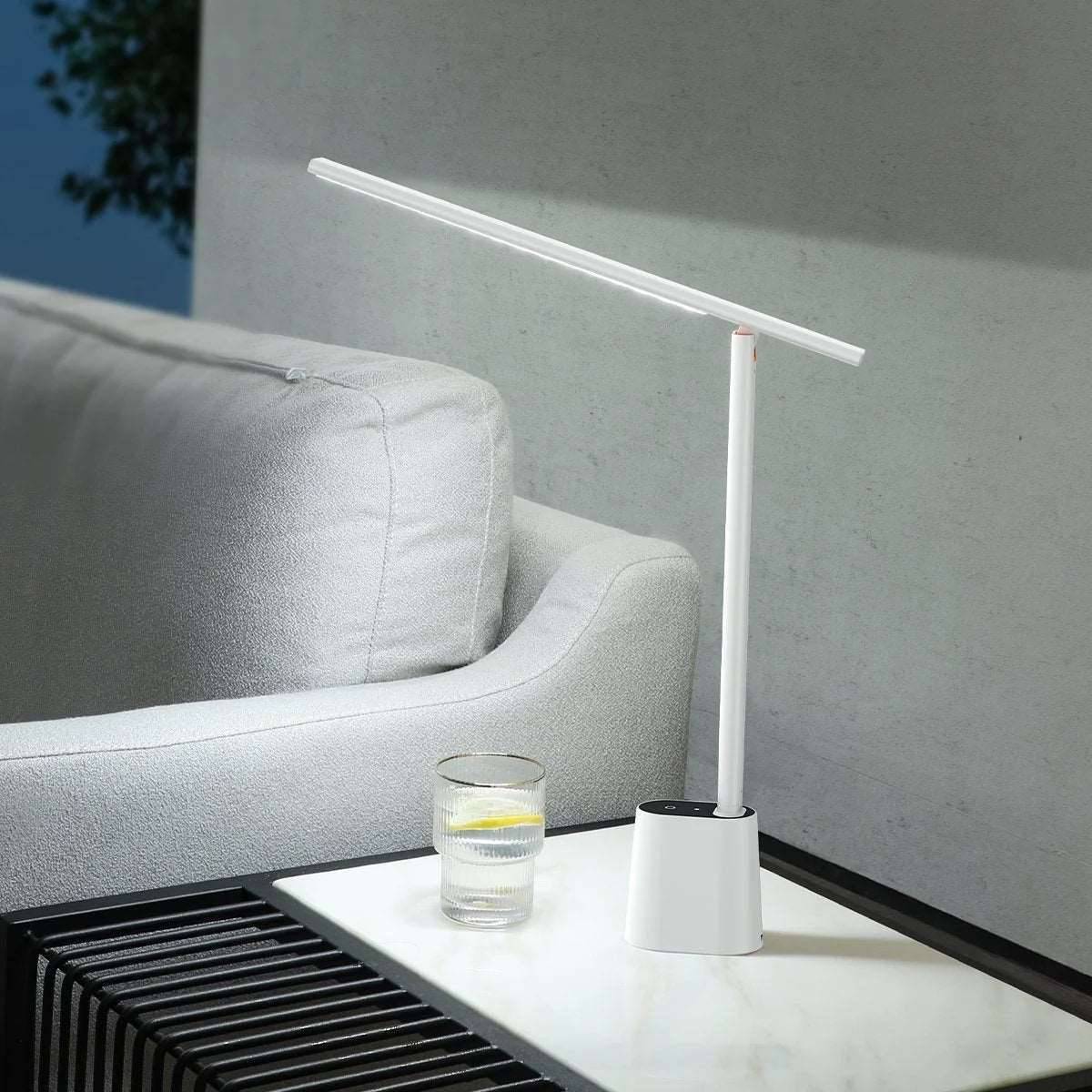 BASEUS SMART EYE SERIES CHARGING FOLDING READING DESK LAMP (SMART LIGHT) WHITE - TQ STORE