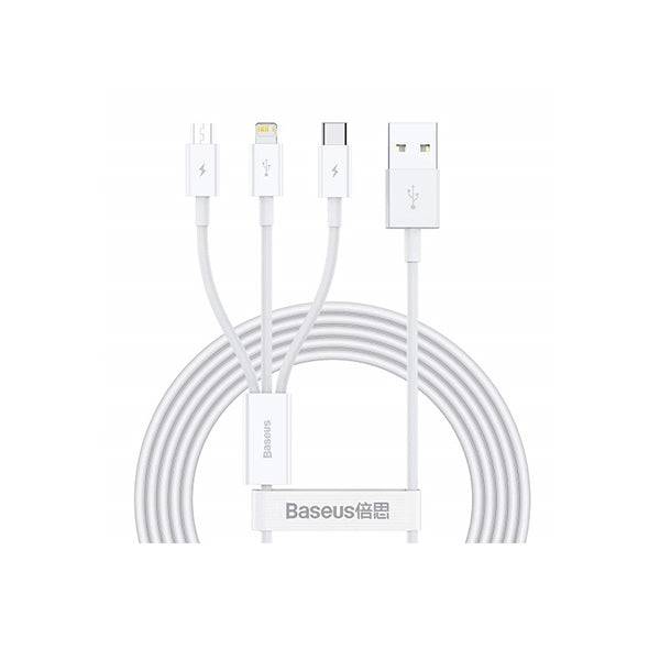 BASEUS SUPERIOR SERIES 3 IN 1 CABLE M/C/L