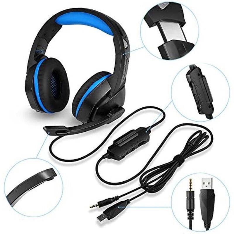 Beexcellent GM-14 Wired LED Gaming Headset