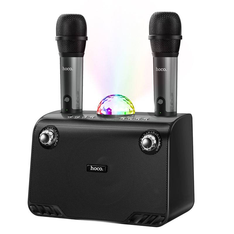 HOCO BS41 Plus Double Mic Karaoke Wireless BT Speaker - TQ STORE