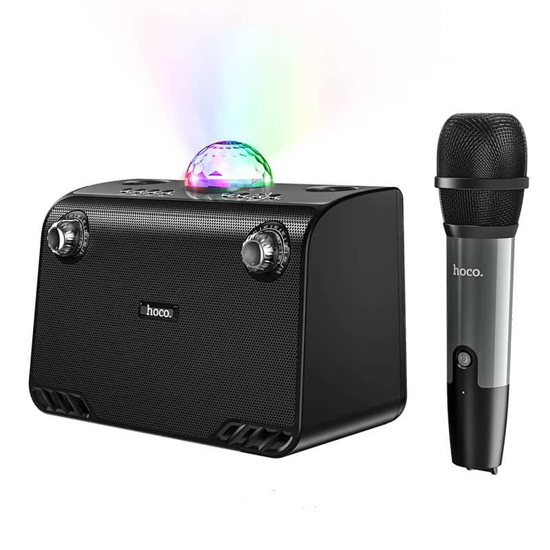 HOCO BS41 Plus Double Mic Karaoke Wireless BT Speaker - TQ STORE