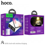 Hoco DCK1 Clock with Wireless Charging 10W - TQ STORE