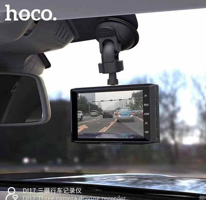 Hoco DI17 Triple-Camera Driving Recorder