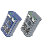 HOCO J105 Discovery Edition Transparent (Dual USB+ Type-C) PowerBank 22.5W (10000 mAh) - TQ STORE