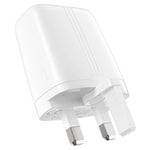 Hoco NK2 Wall Charger Dual Port QC3.0 UK Plug - TQ STORE