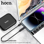 Hoco U114 Treasure box storage charging data cable set 60W - TQ STORE