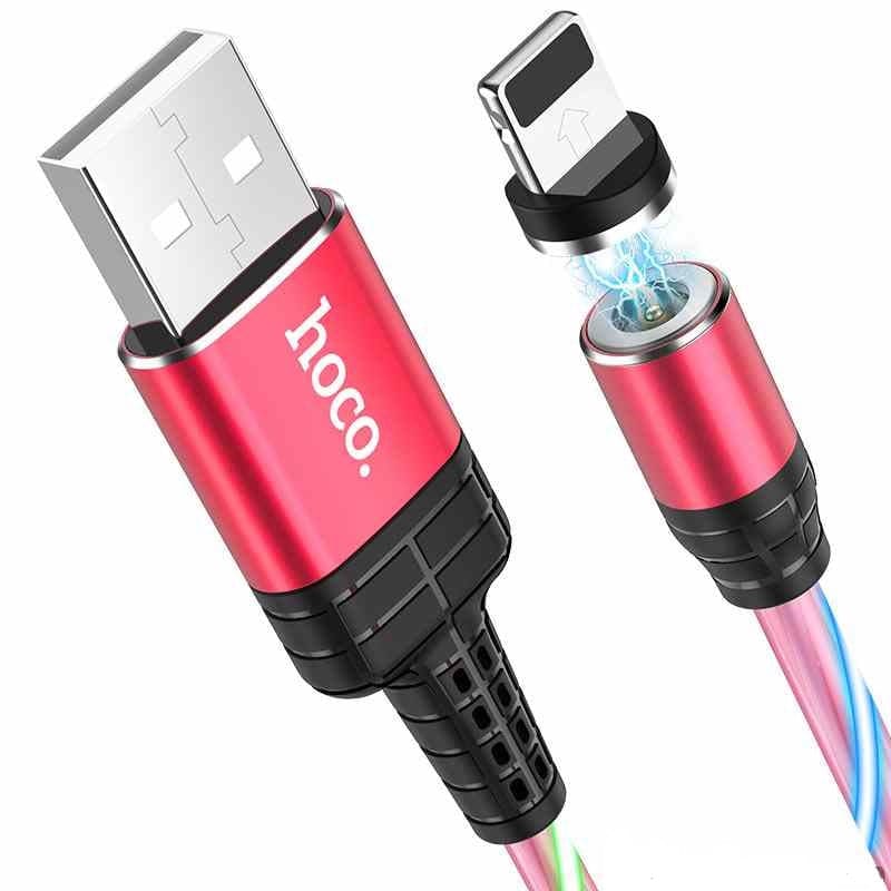 Hoco U90 Magnetic USB Cable to Lightning - TQ STORE
