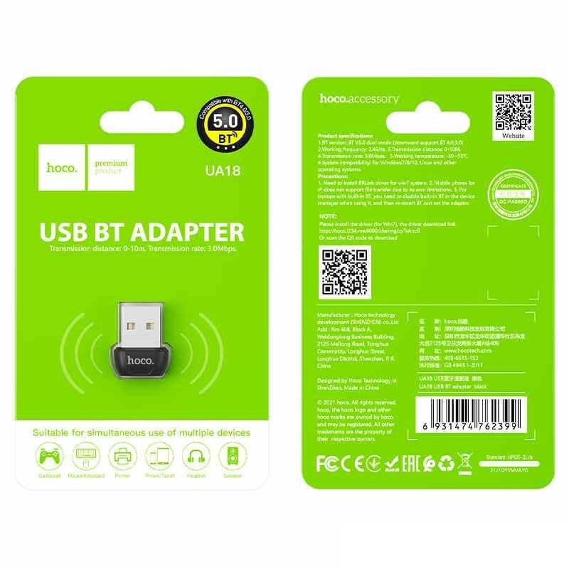 Hoco UA18 USB to BT Adapter