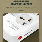 Ldnio 2500w Power Extension With 4 USB-A Ports & 4 Power Sockets SC4408 - TQ STORE