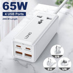 Ldnio SC1418 Desktop Power Extension Sockets - 65W / White - TQ STORE
