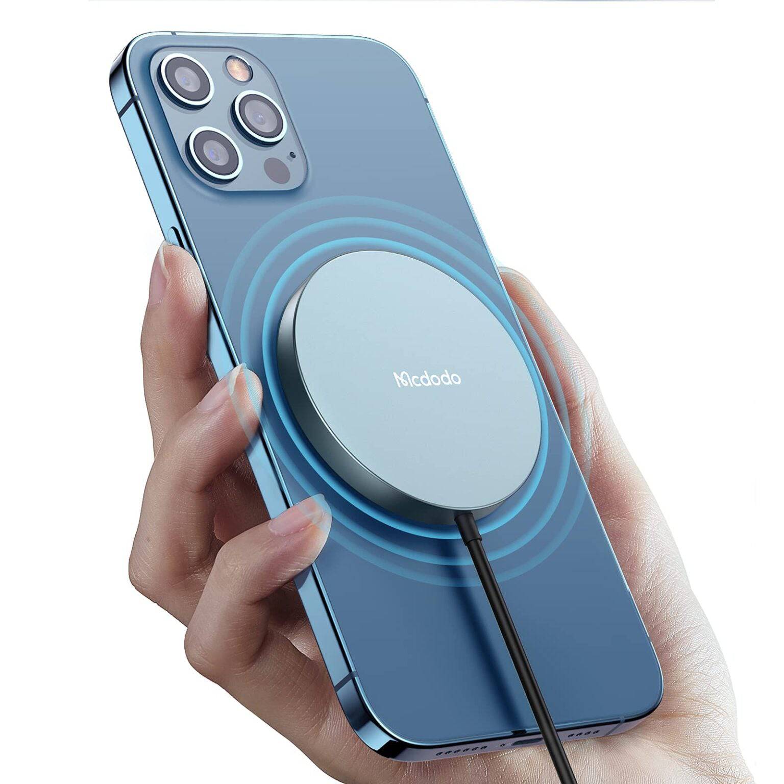 Mcdodo 15W Magnetic Fast Wireless Charging Pad Magnet Phone Charger – CH-2330 - TQ STORE